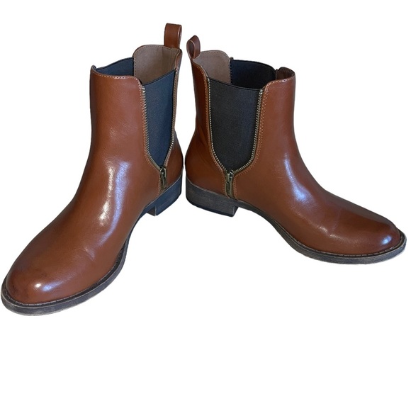 NWT Rocket Dog Camilla Tan Brown Chelsea Ankle Boots - Picture 3 of 9